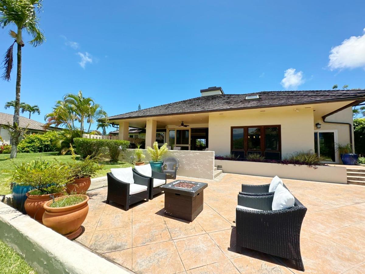 Coral Hale 5Br 3Ba Luxury Home, Ac, Hot Tub And Stunning Views Princeville Exteriör bild
