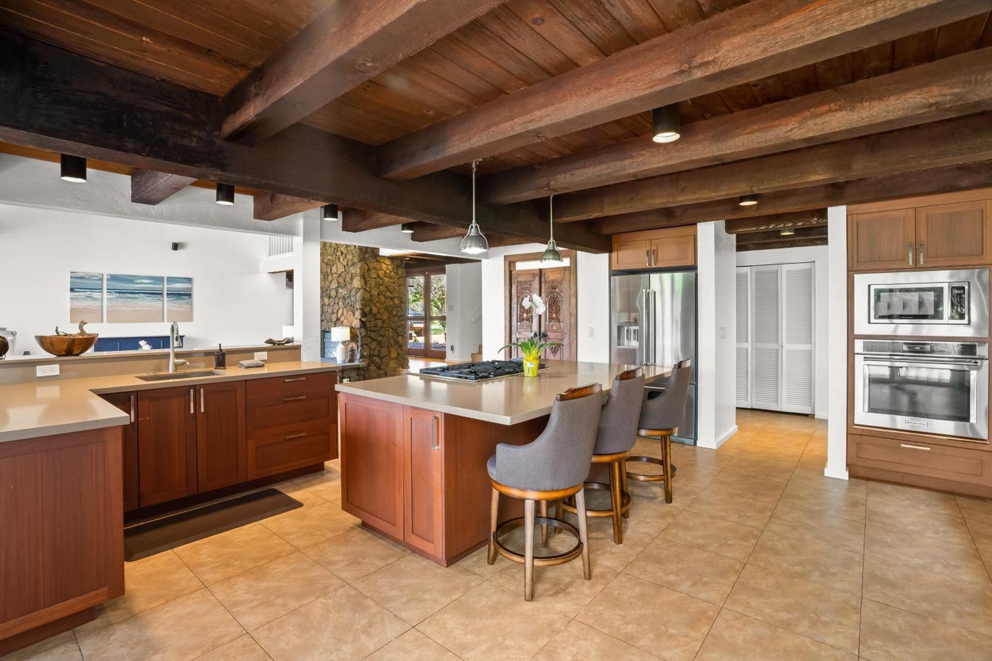 Coral Hale 5Br 3Ba Luxury Home, Ac, Hot Tub And Stunning Views Princeville Exteriör bild