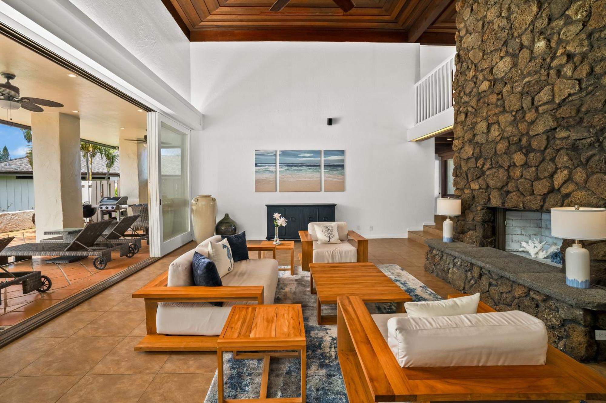 Coral Hale 5Br 3Ba Luxury Home, Ac, Hot Tub And Stunning Views Princeville Exteriör bild